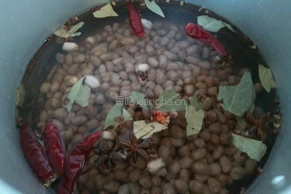 煮五香花生米的做法图解3