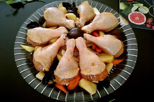 奥尔良蒸鸡腿的做法图解6