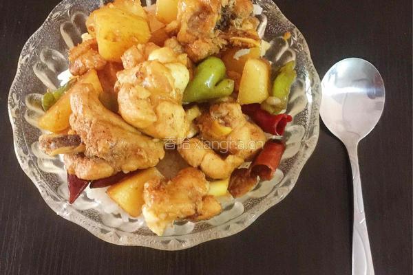 土豆烧鸡饭