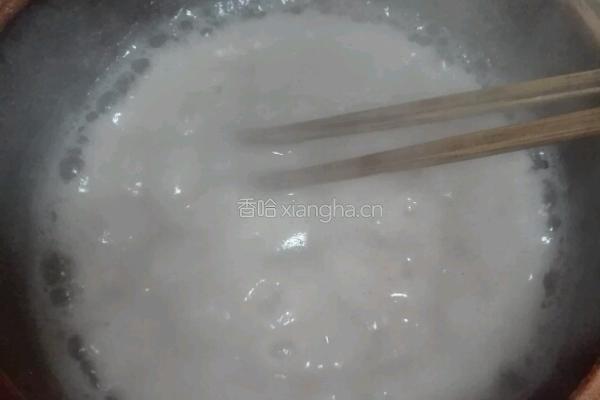 自制宝宝米粉糊的做法图解4