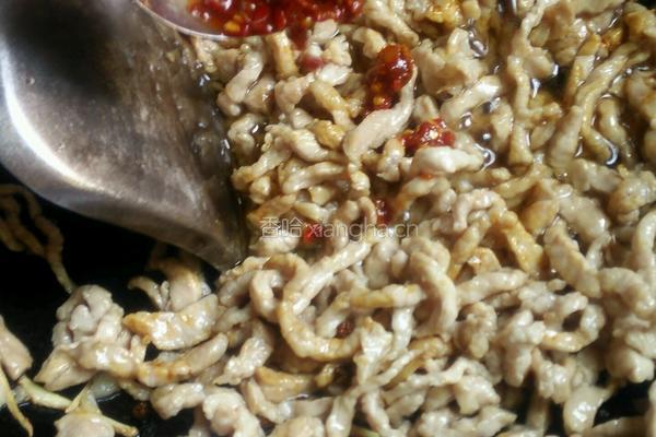 芹菜炒肉的做法图解7