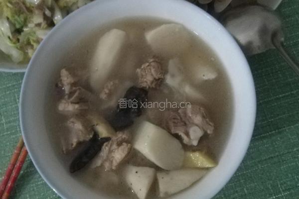 山药灵芝排骨汤的做法图解7