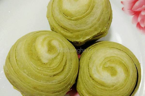 抹茶豆沙酥的做法图解14