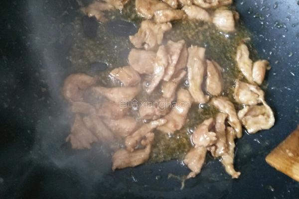 肉片莴笋的做法图解3