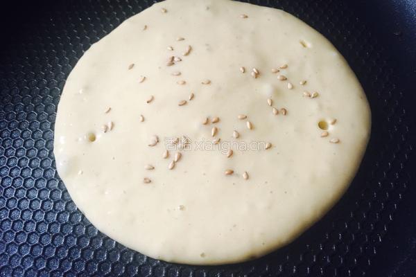 香蕉牛奶松饼的做法图解8