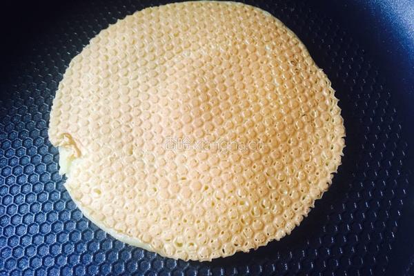 香蕉牛奶松饼的做法图解9