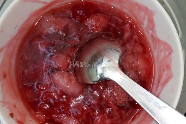 手工草莓汤圆的做法图解6
