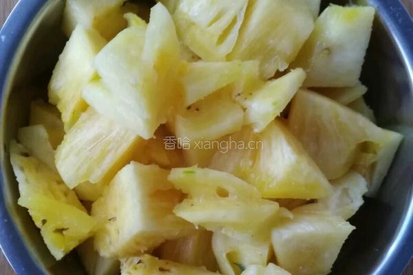 菠萝罐头的做法图解5