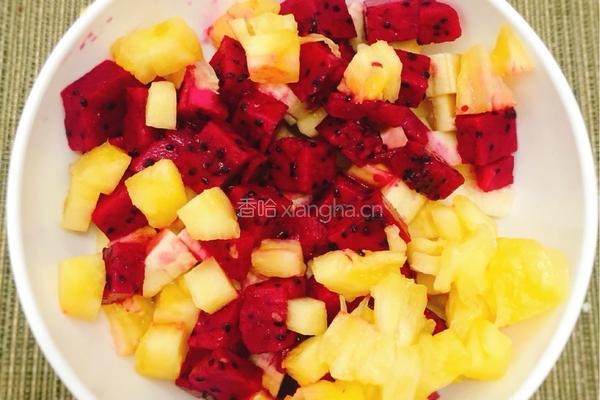 菠萝风情沙拉盅的做法图解12