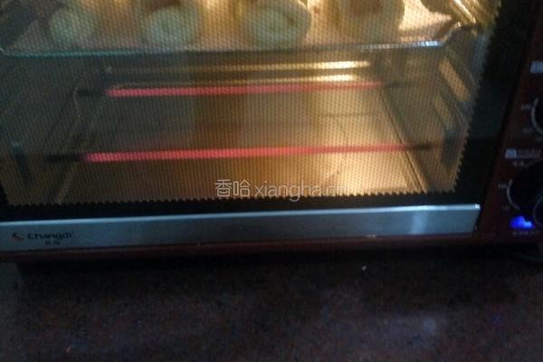 香肠肉松面包的做法图解26
