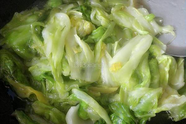 糖醋甘蓝菜的做法图解6