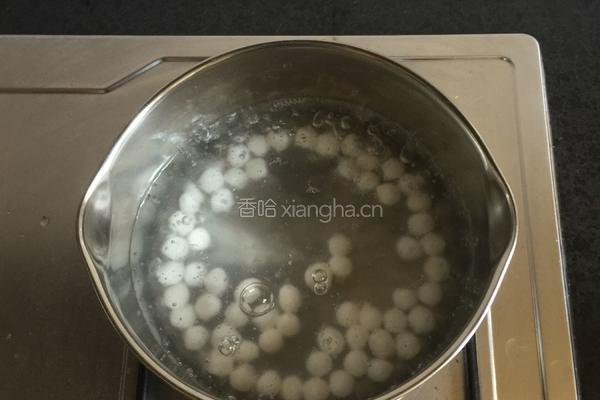 鸡蛋圆子甜汤的做法图解2