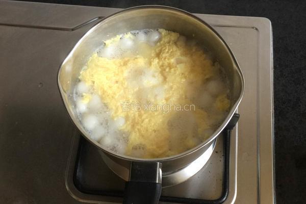 鸡蛋圆子甜汤的做法图解3