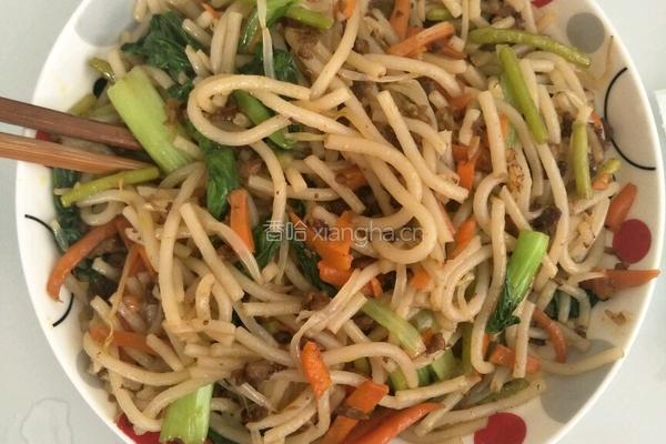 牛肉炒米粉的做法图解6