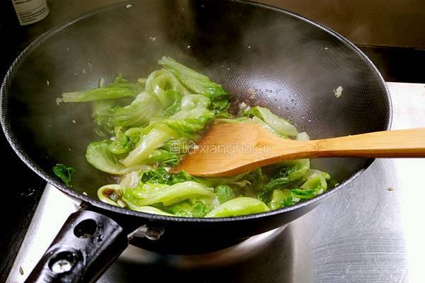 炝炒生菜的做法图解8