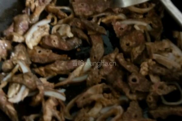 干煸麻辣猪肺子的做法图解15