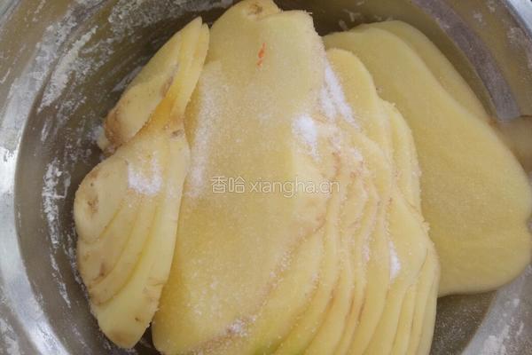 香煎土豆片的做法图解3