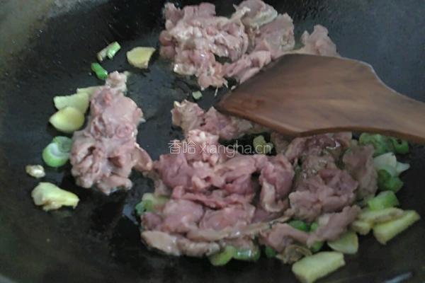 尖椒牛肉片的做法图解6
