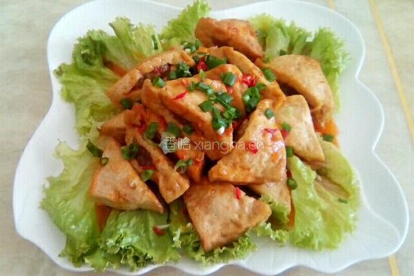 豆腐酿肉的做法图解8