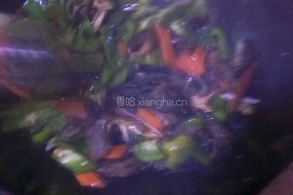 油爆猪肺子的做法图解12