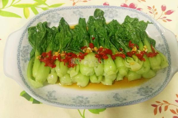 白灼上海清的做法图解6