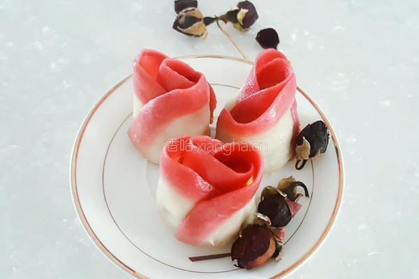 玫瑰花煎饺的做法图解24
