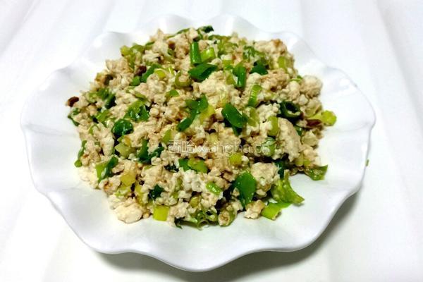 小葱拌豆腐的做法图解7