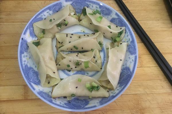 玉米鲜肉锅贴的做法图解17