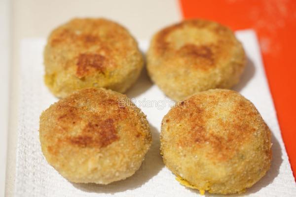 咸香南瓜饼的做法图解10