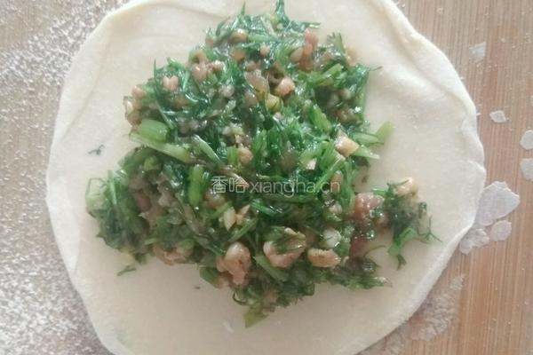 茴香肉馅盒子的做法图解12