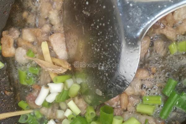 小米瘦肉藤蒿疙瘩汤的做法图解8