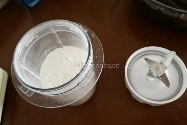 豆沙糯米滋的做法图解2