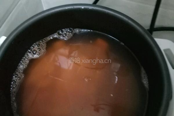 红萝卜蛋花粥的做法图解3