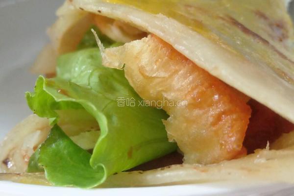 煎饼果子的做法图解7