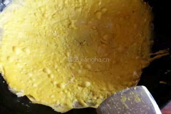 鸡蛋做的豆皮 味道真的棒棒的的做法图解1