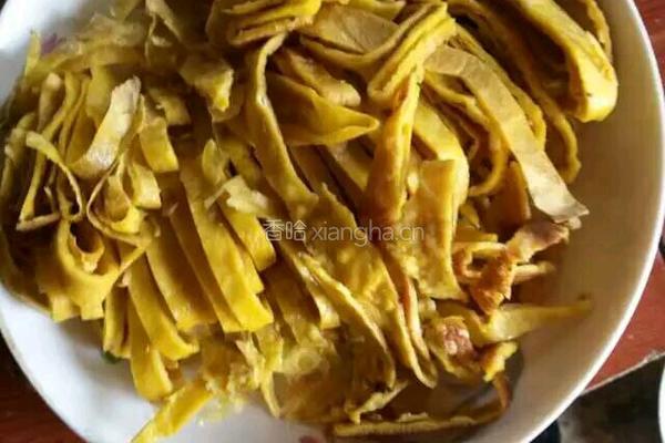 鸡蛋做的豆皮 味道真的棒棒的的做法图解2