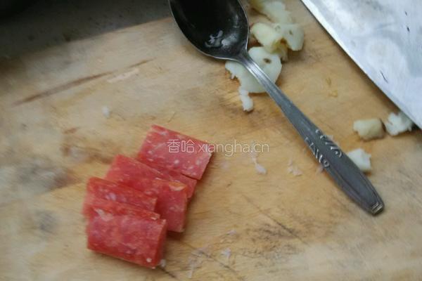 油菜蚝油香菇的做法图解15