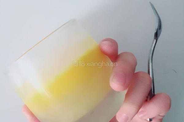 橙子冰沙的做法图解3