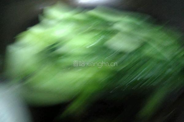 肉沫蒜香蚝油油菜的做法图解2