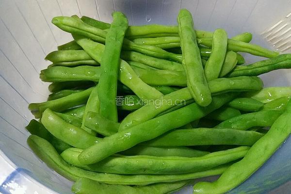 四季豆猪肉包子的做法图解3