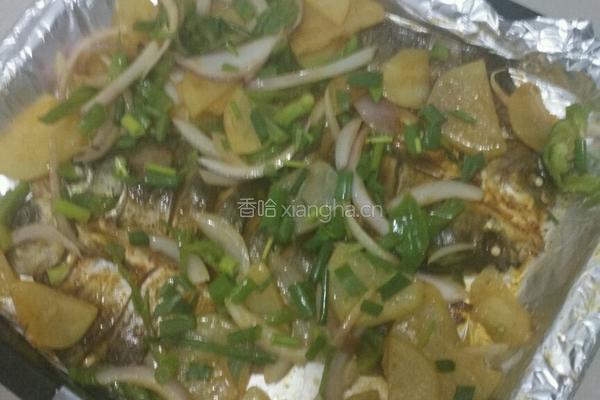 烤鲫鱼的做法图解6