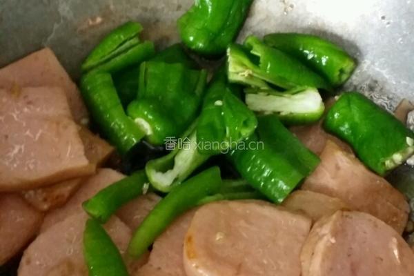 青椒午餐肉的做法图解5
