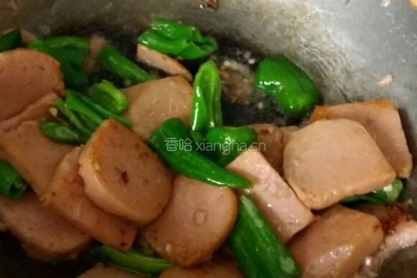 青椒午餐肉的做法图解6