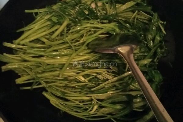 青菜的做法图解4