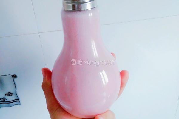 草莓奶昔的做法图解6