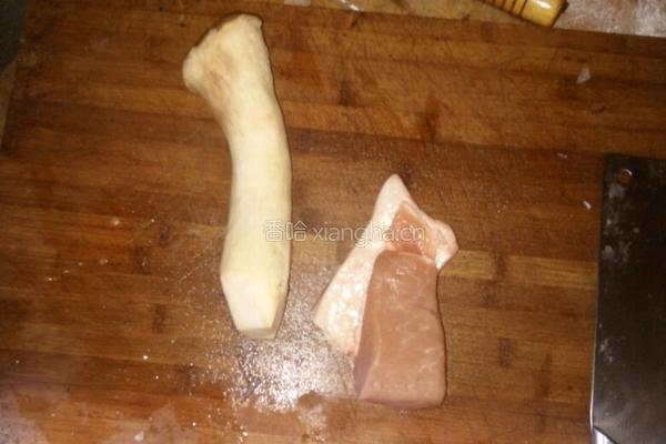 蘑菇妙肉的做法图解1