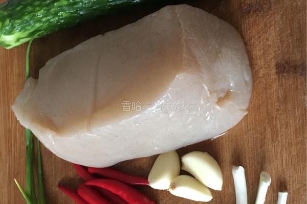 凉拌魔芋豆腐的做法图解1