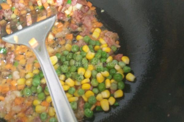 菠萝炒饭的做法图解8
