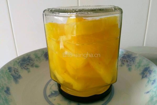糖水菠萝罐头的做法图解6