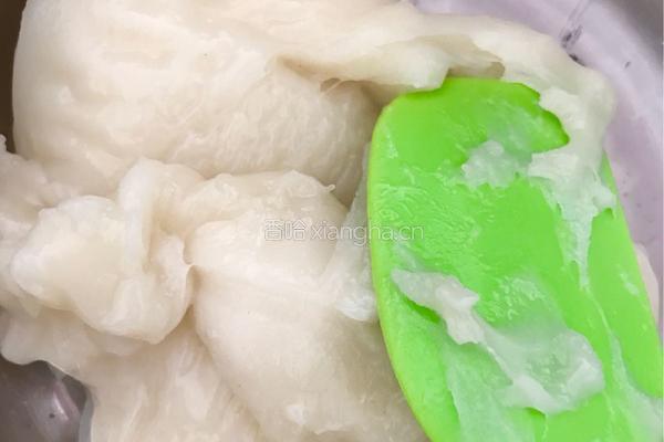 抹茶麻薯软欧的做法图解3